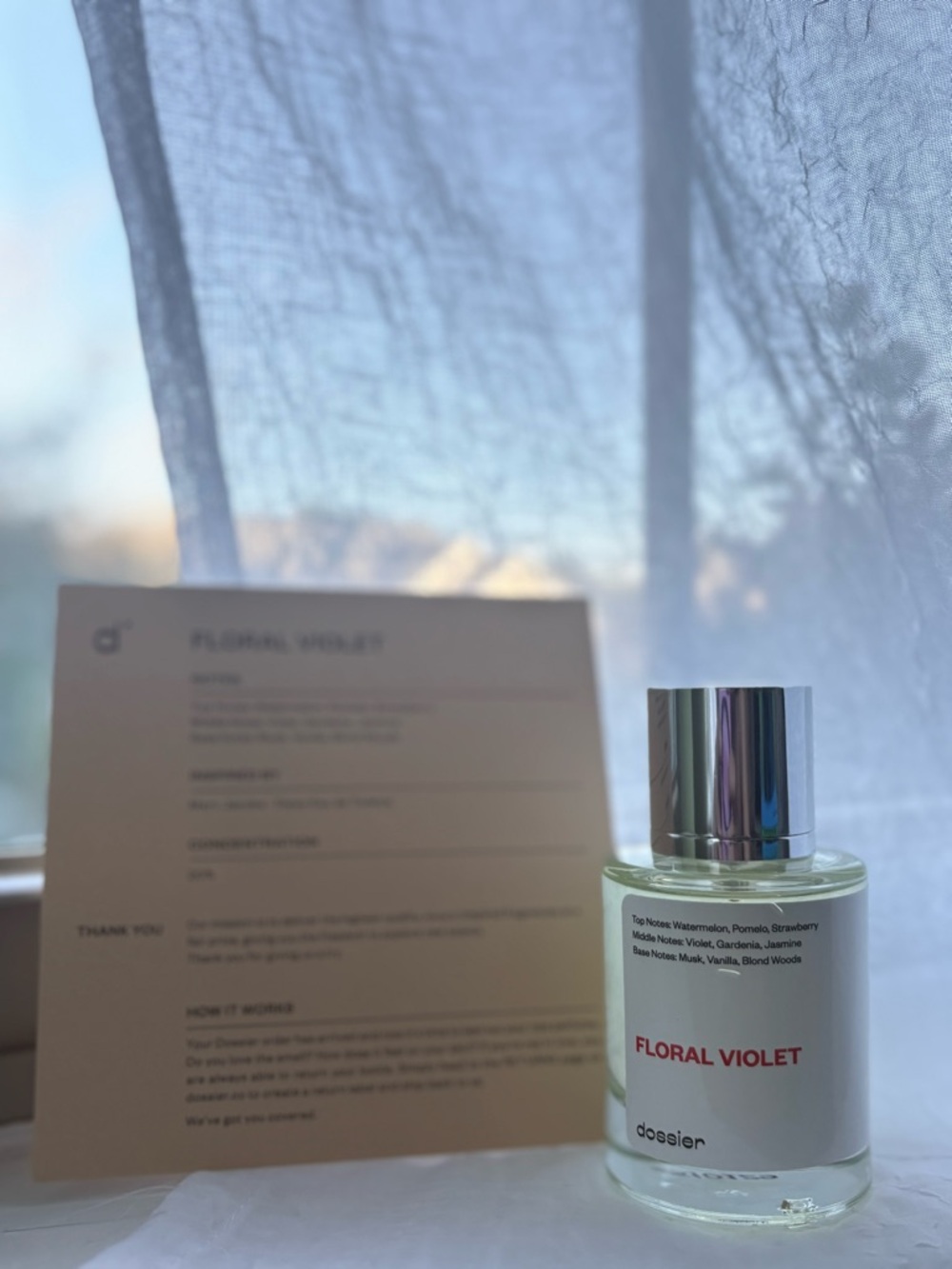 Dossier Floral Violet Eau de Parfum